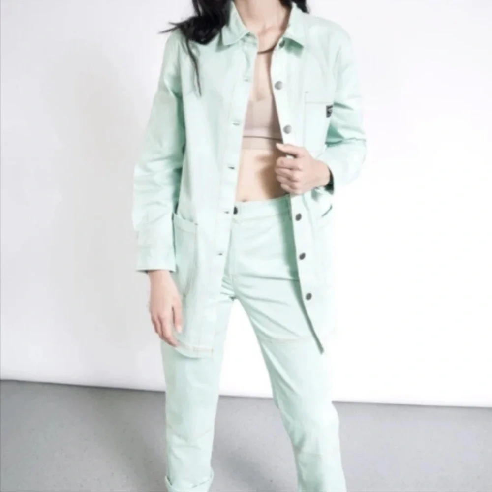 Wildfang THE ESSENTIAL Jacket Shacket Small - Picture 3 of 11